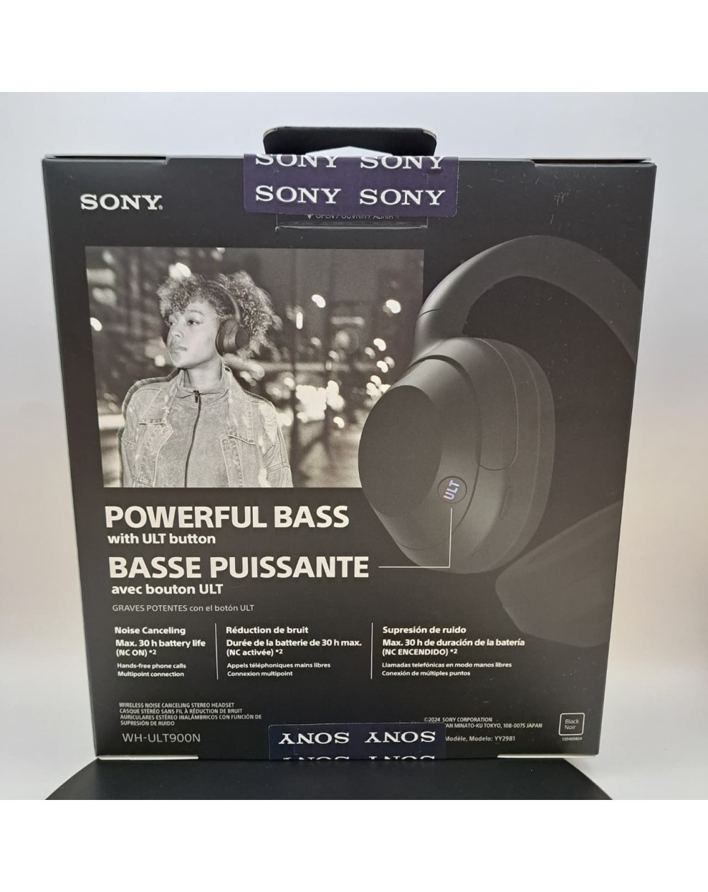 Sony Audifonos Inalambricos WH ULT900N BZUC Negro