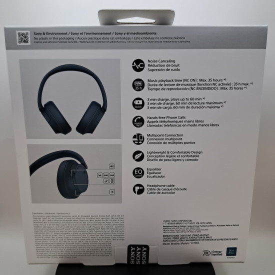 Sony Audifonos inalambricos WH-CH720N Azul LZUC