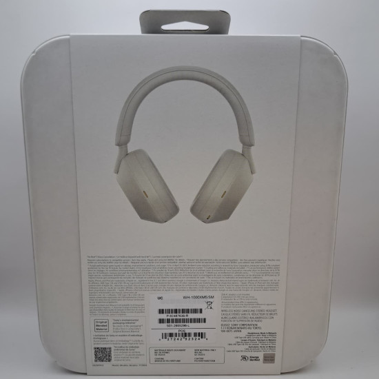 Sony Audifonos Inalambricos Diadema WH1000XM5/ SMUC Plata