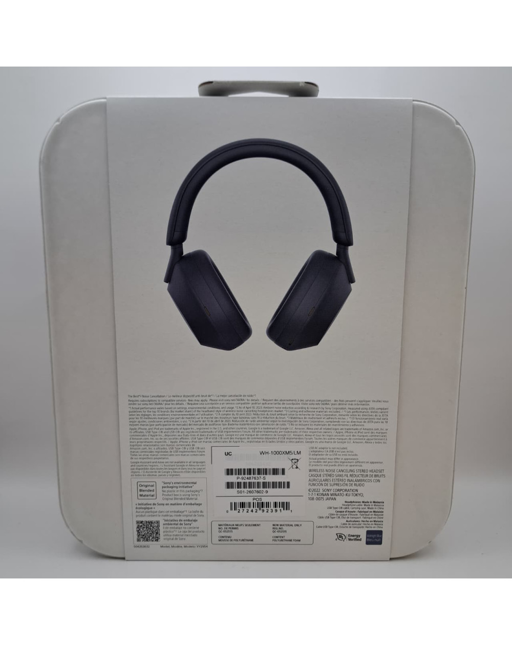 Sony Audifonos Inalambricos Diadema WH1000XM5/LMUC Azul