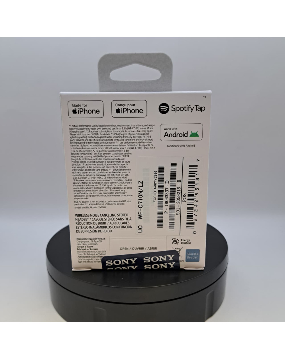 Sony Audifonos Inalambricos WF C710N LZ UC Azul
