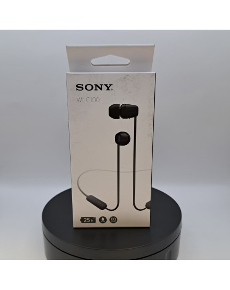 Sony Audifonos Inalambricos Negro WI-C100/BZ  UC
