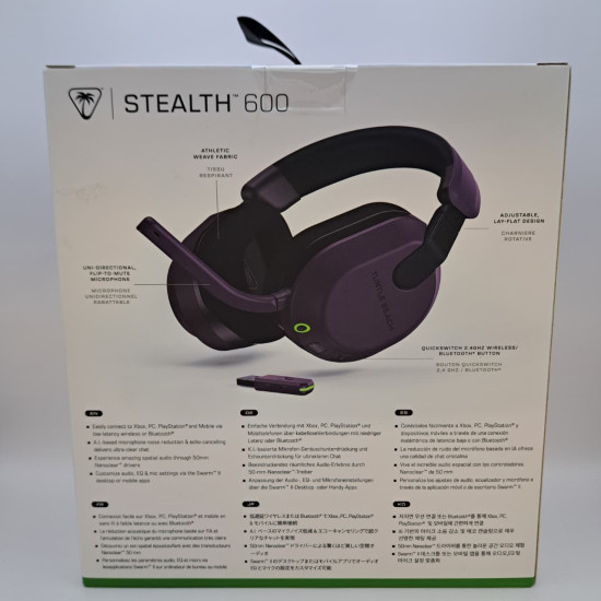 Turtle Beach Earforce Stealth 600 Gen 3 Xbox purple