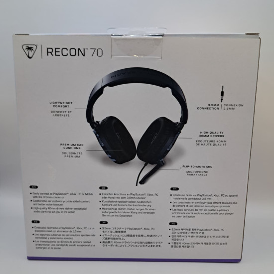 Turtle Beach Recon 70 Blue Camo PS5