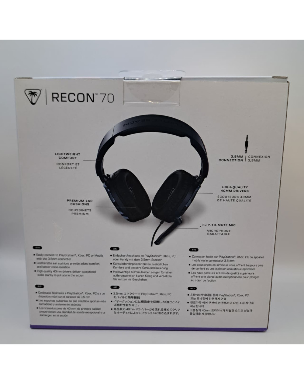 Turtle Beach Recon 70 Blue Camo PS5
