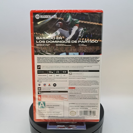 Madden NFL 26 Nintendo Switch 2