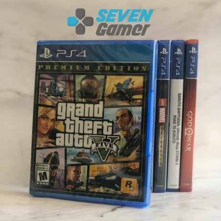 Grand Theft Auto V Premium Ps4 Gta