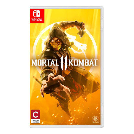 Mortal Kombat 11 Físico Nintendo Switch Español Multijugador Warner Bros