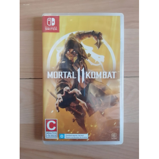 Mortal Kombat 11 Físico Nintendo Switch Español Multijugador Warner Bros