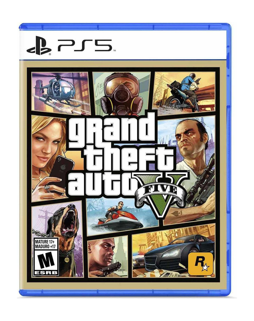 Rockstar Games Grand Theft Auto V Edición Standard Para Playstation 5