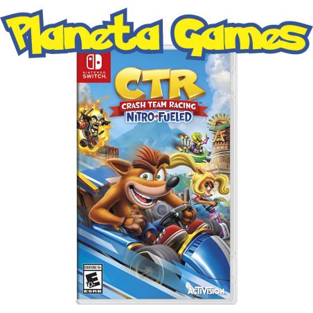 Crash Team Racing: Nitro-fueled Nintendo Switch Físico Standard Edition