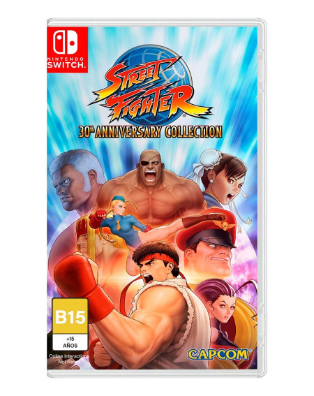 Street Fighter 30 Aniversario Nintendo Switch Edición Standard Físico Capcom
