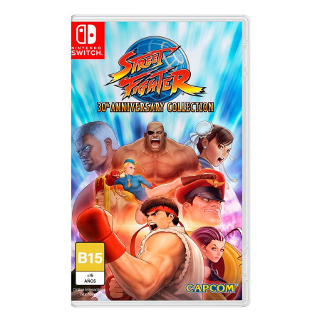 Street Fighter 30 Aniversario Nintendo Switch Edición Standard Físico Capcom