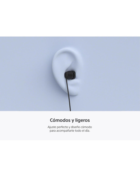 Sony Audífonos intrauditivos USB-C con cable IER-EX15C negro