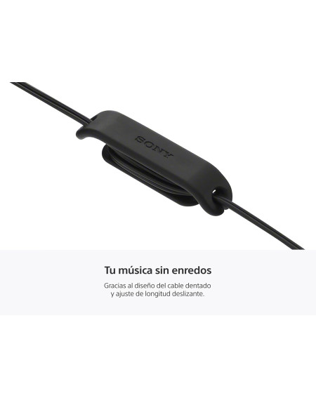 Sony Audífonos intrauditivos USB-C con cable IER-EX15C negro