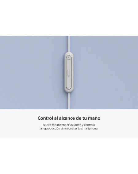 Sony Audífonos intrauditivos USB-C con cable IER-EX15C blanco