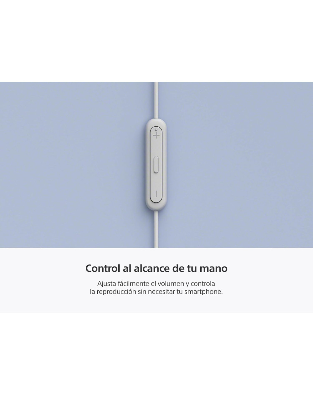 Sony Audífonos intrauditivos USB-C con cable IER-EX15C blanco