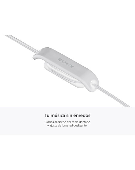 Sony Audífonos intrauditivos USB-C con cable IER-EX15C blanco