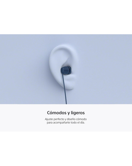 Sony Audífonos intrauditivos USB-C con cable IER-EX15C azul