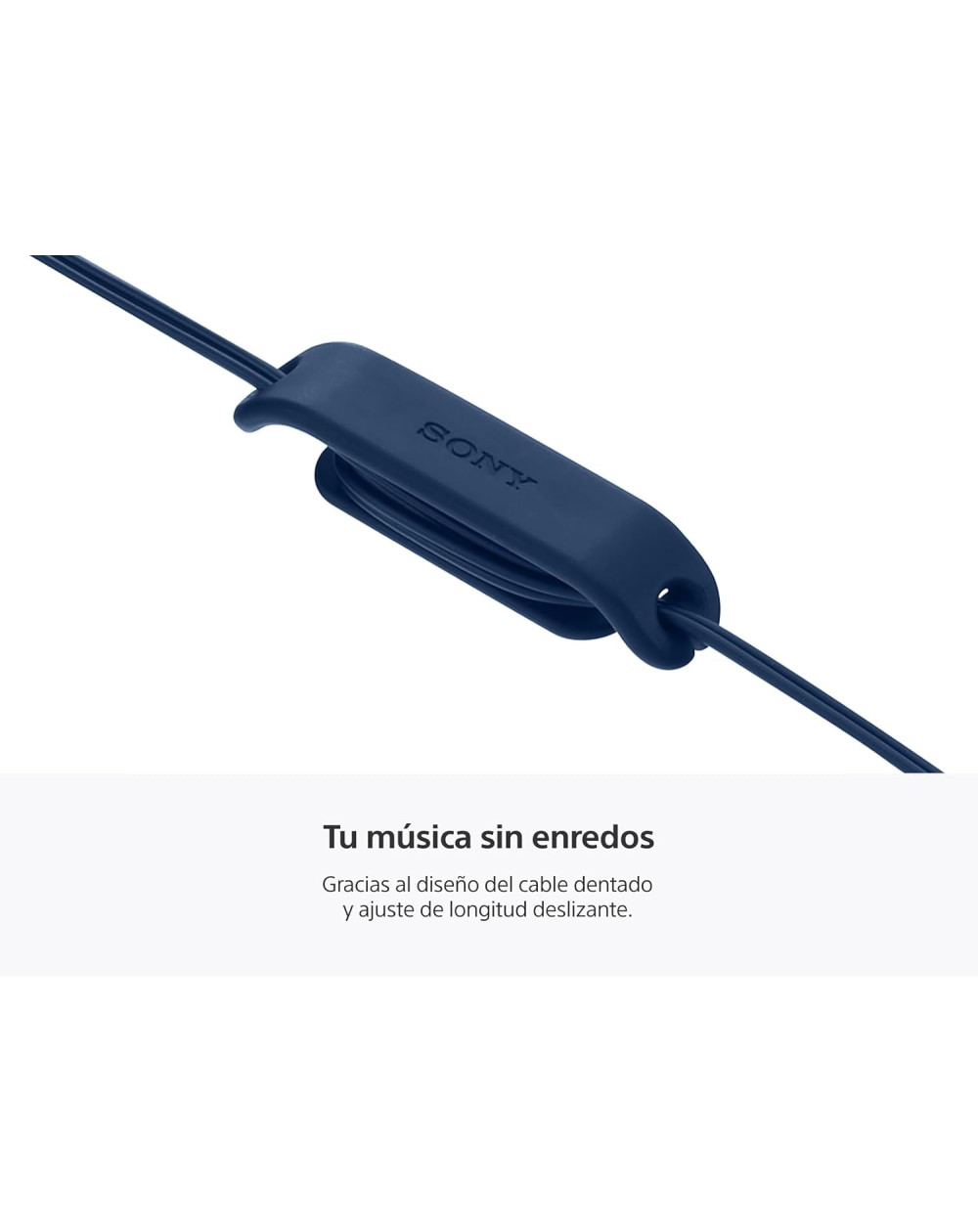 Sony Audífonos intrauditivos USB-C con cable IER-EX15C azul