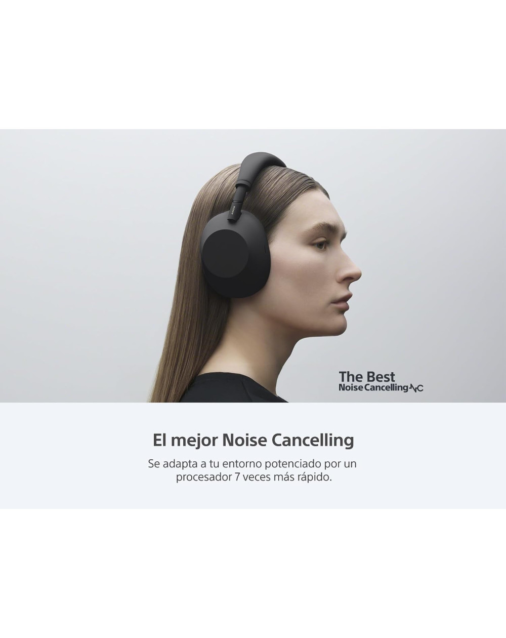 Audífonos inalámbricos con noise cancelling WH-1000XM6 Negro