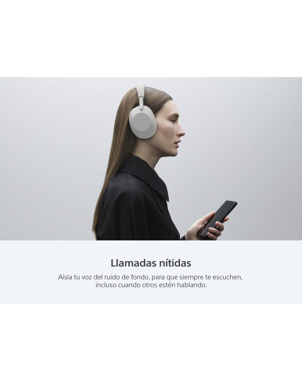 Audífonos inalámbricos con noise cancelling WH-1000XM6 plata