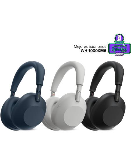 Audífonos inalámbricos con noise cancelling WH-1000XM6 plata