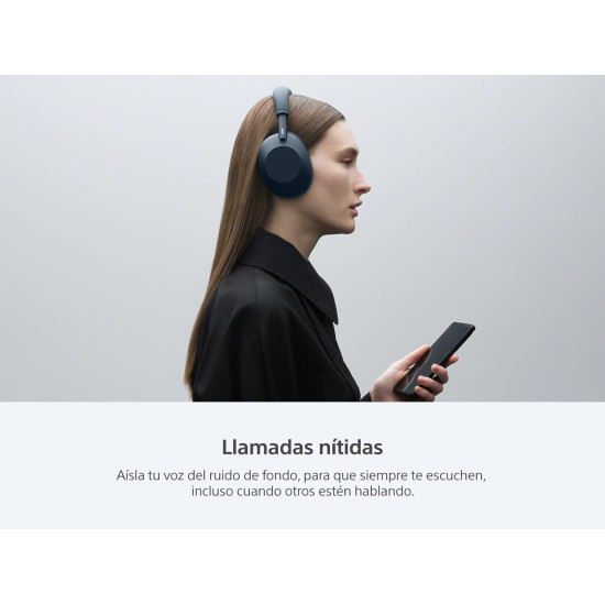 Audífonos inalámbricos con noise cancelling WH-1000XM6 azul