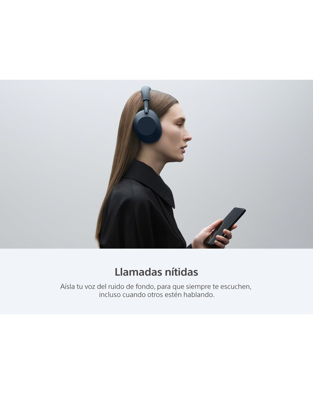 Audífonos inalámbricos con noise cancelling WH-1000XM6 azul