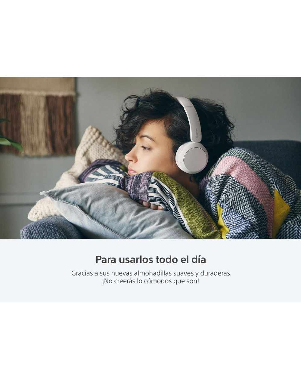 Sony Audifonos inalambricos WH-CH520 Beige CZ UC