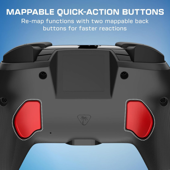 Turtle Beach Control Inalámbrico Rematch Super Mario Jump Negro Nintendo Switch 2