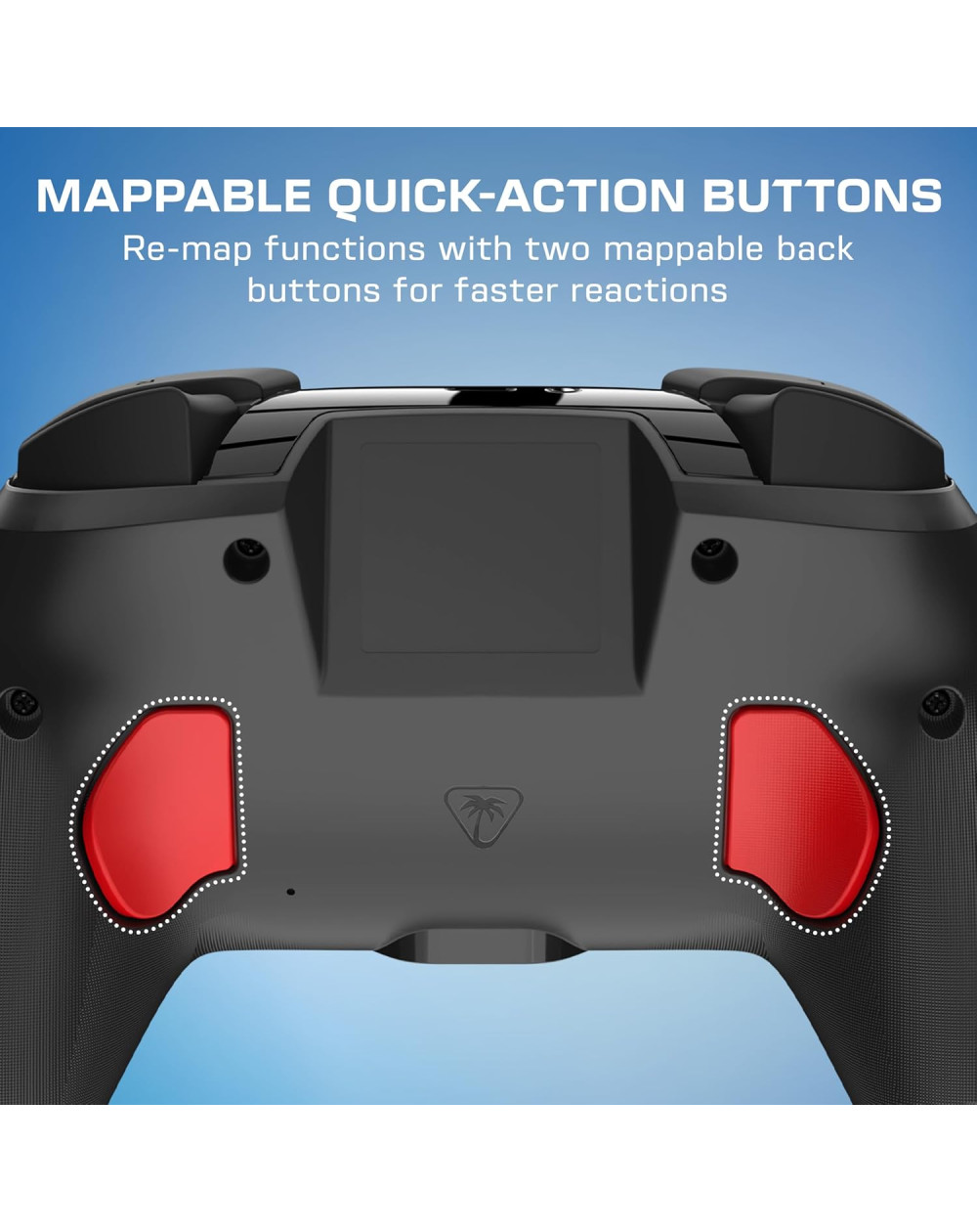 Turtle Beach Control Inalámbrico Rematch Super Mario Jump Negro Nintendo Switch 2