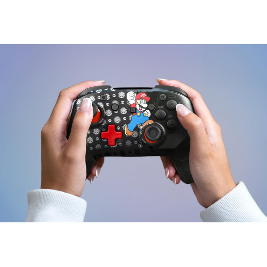 Turtle Beach Control Inalámbrico Rematch Super Mario Jump Negro Nintendo Switch 2