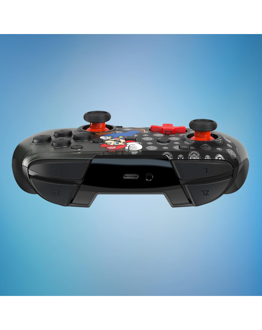 Turtle Beach Control Inalámbrico Rematch Super Mario Jump Negro Nintendo Switch 2