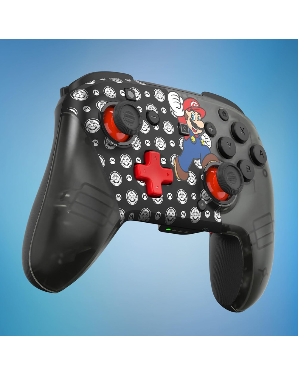 Turtle Beach Control Inalámbrico Rematch Super Mario Jump Negro Nintendo Switch 2