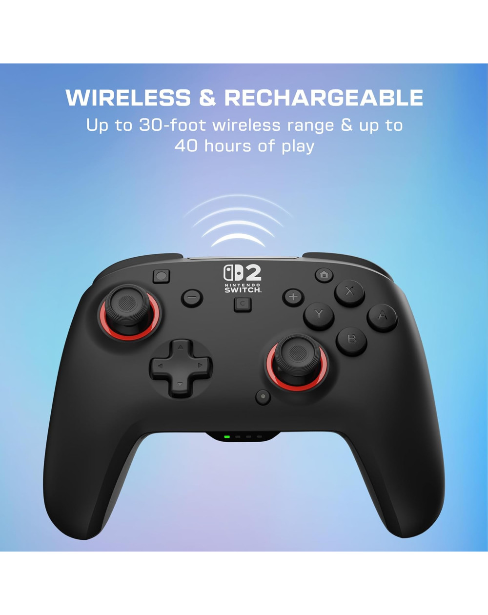 Turtle Beach Control Inalámbrico Rematch Negro Nintendo Switch 2