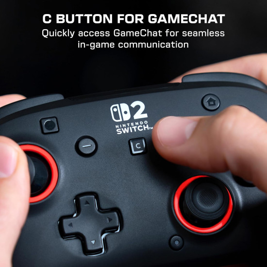 Turtle Beach Control Inalámbrico Rematch Negro Nintendo Switch 2