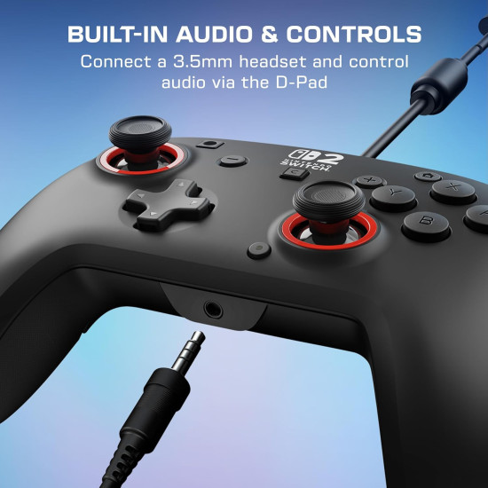 Control Turtle Beach Rematch Negro Rojo Nintendo Switch 2