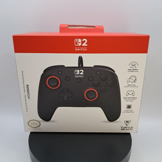 Control Turtle Beach Rematch Negro Rojo Nintendo Switch 2