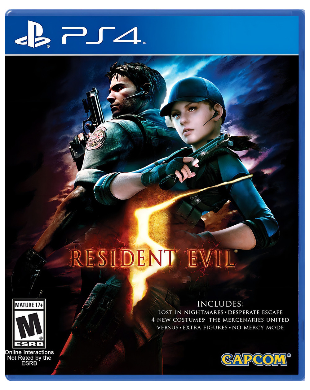 Resident Evil 5 Standard Edition Capcom Ps4 Físico