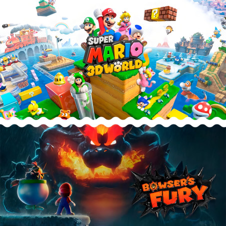Juego Super Mario 3d World + Bowsers Fury - Nintendo Switch
