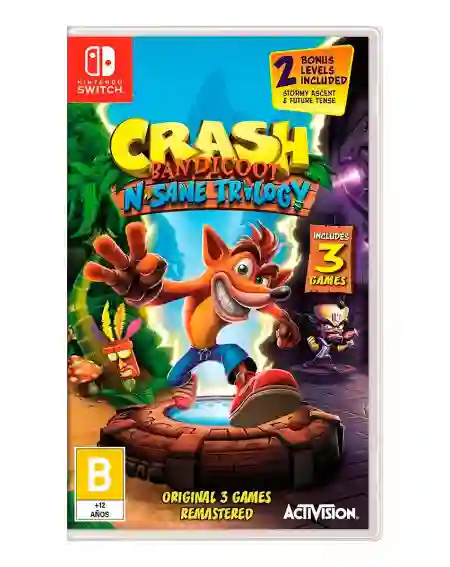 Crash Bandicoot: N. Sane Trilogy Standard Edition Switch (físico)