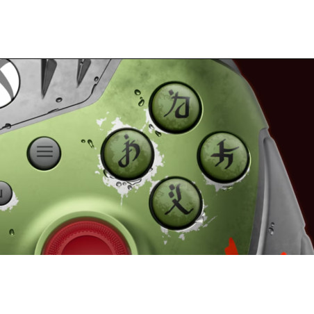 Control Microsoft Xbox Doom The Dark Ages Color Verde