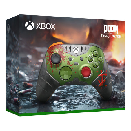 Control Microsoft Xbox Doom The Dark Ages Color Verde