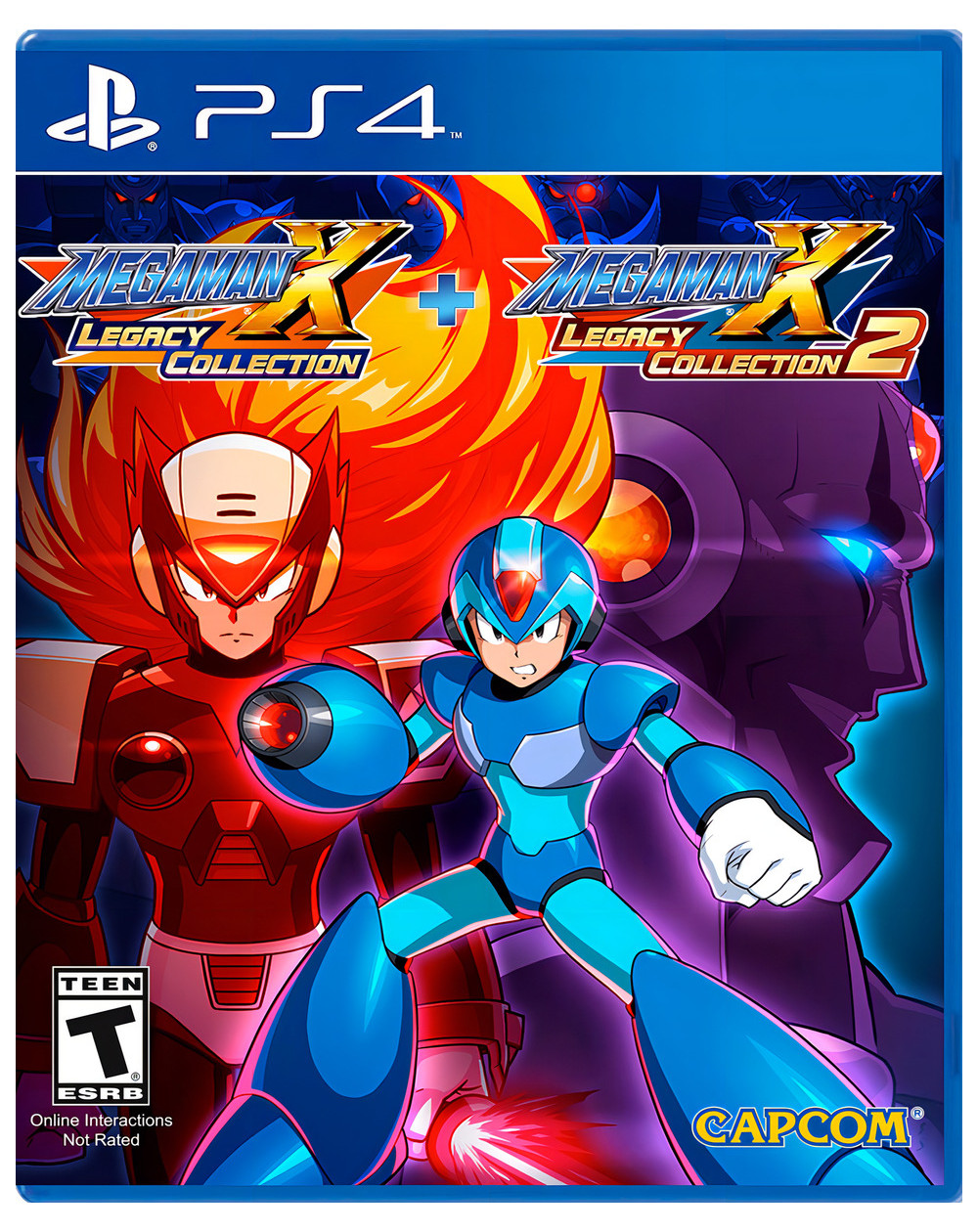 Mega Man X Legacy Collection 1 &2 Standard Edition Capcom Ps4 Físico