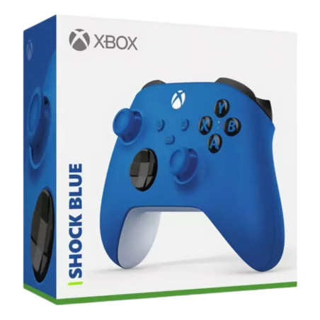 Controlador De Joystick Inalámbrico Microsoft Xbox Wireless Series X|s Color Shock Blue