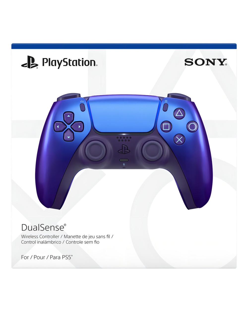 Mando Inalámbrico Dualsense Chroma Indigo Playstation 5 Sony Cfi-zct1w Croma Índigo