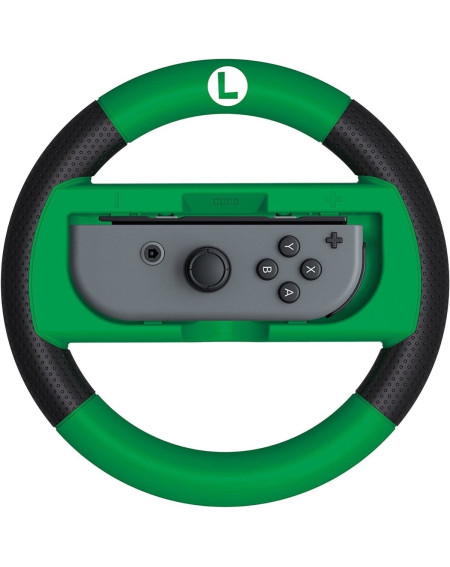 Volante Luigi Hori Nintendo Switch Para Mario Kart 8 Deluxe Verde