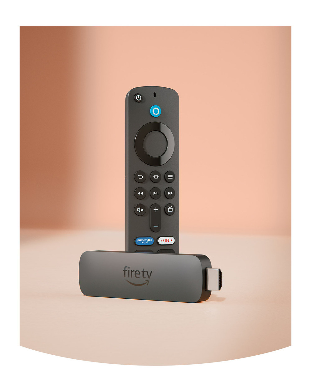 Amazon Fire Tv Stick 4k Select 8gb Control Con Alexa Negro De Voz Sistema Vega Os - No Android.