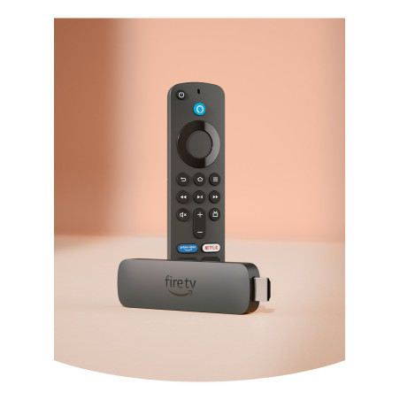 Amazon Fire Tv Stick 4k Select 8gb Control Con Alexa Negro De Voz Sistema Vega Os - No Android.